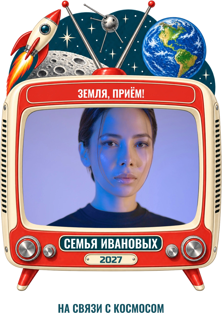 Земля, приём! — шаблон для фартука