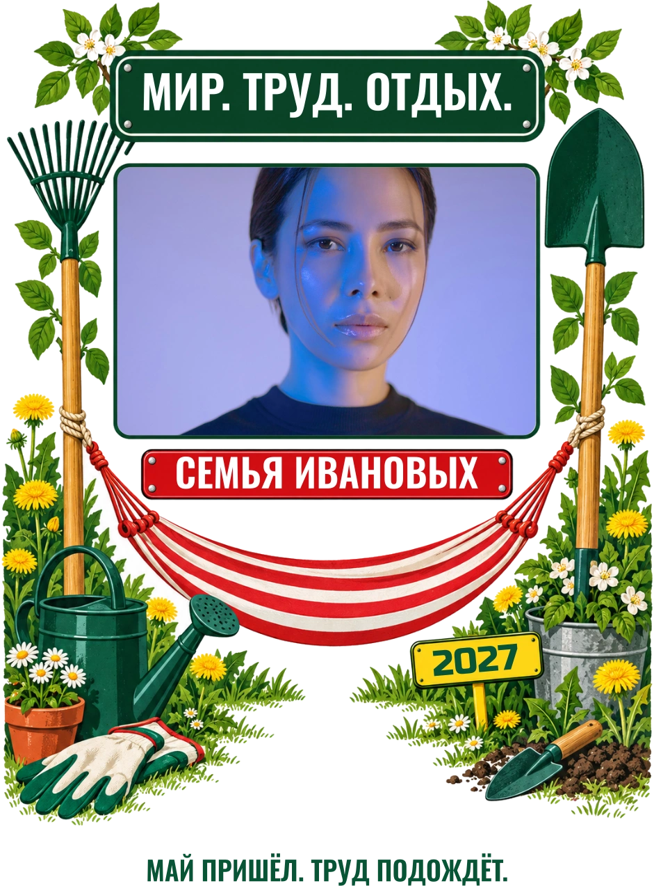 Труд подождёт — шаблон для футболки