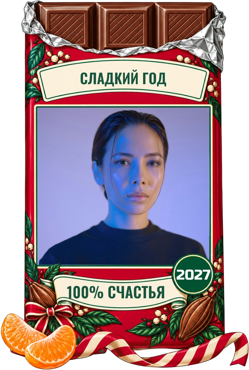 Сладкий год — шаблон для футболки