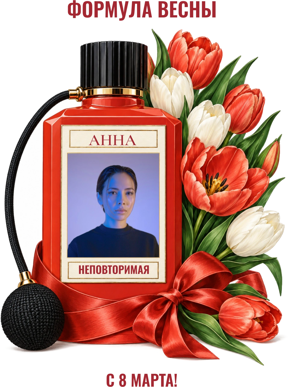 Формула весны — шаблон для футболки